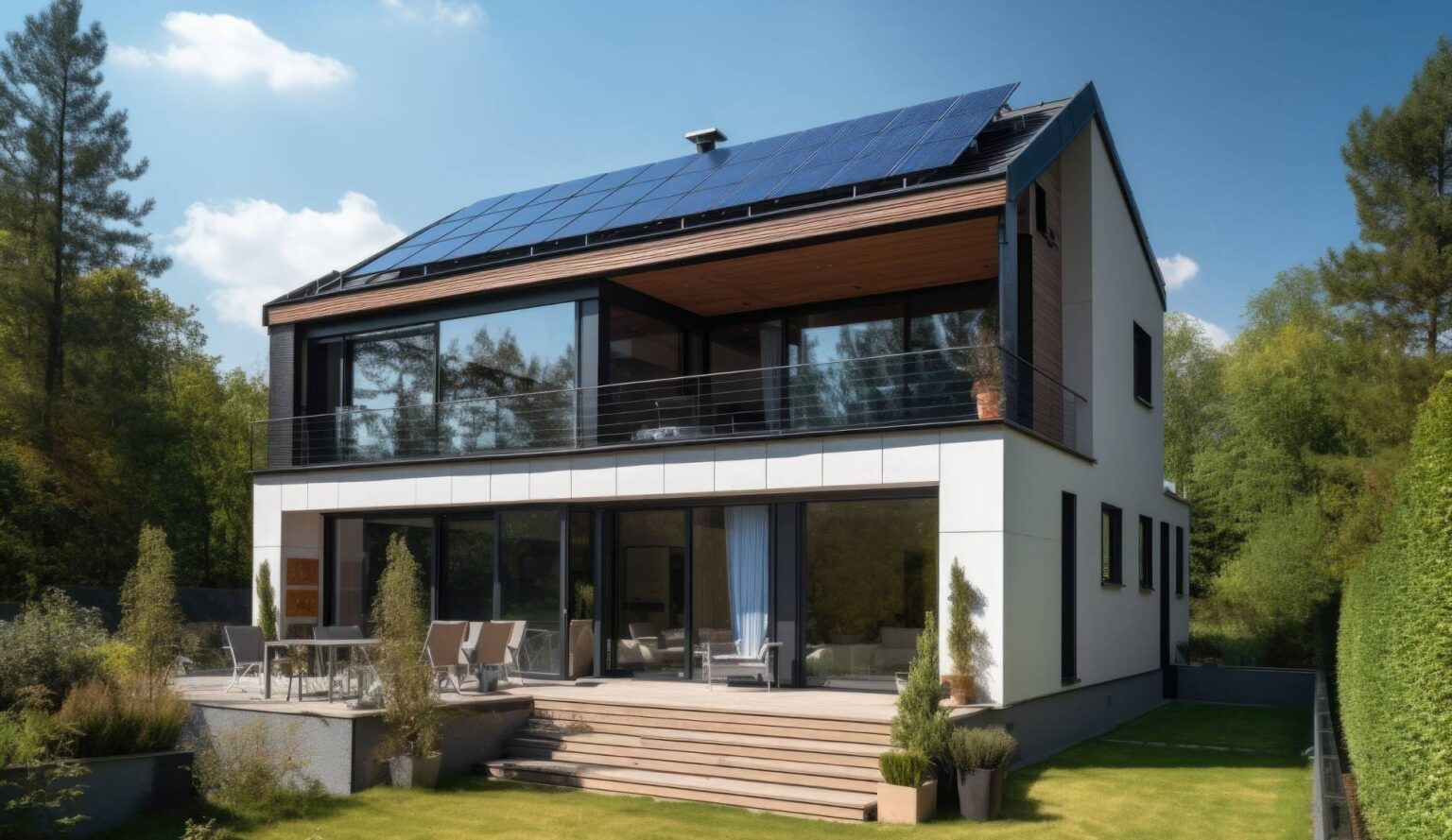 2400-sol-paneler-pa-en-gavel-tak-skon-stor-modern-hus-och-sol-energi-generativ-ai